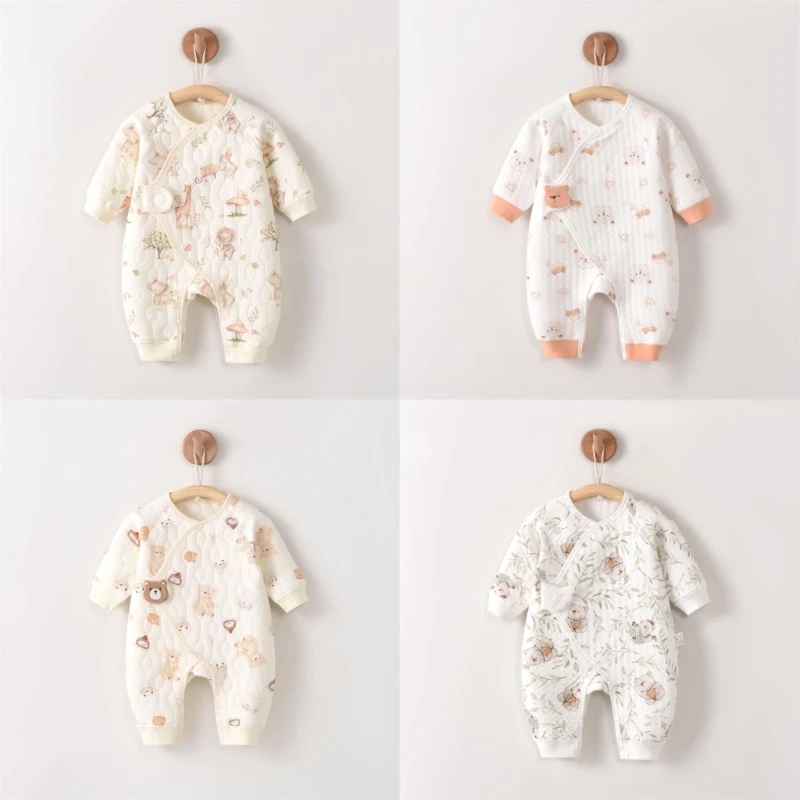 Baby Clothing Patterns Free - Barboteuse à dessin animé pour bébé