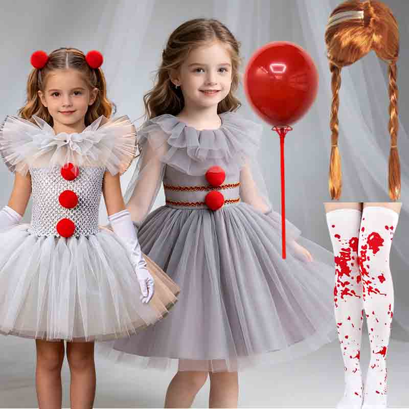 Baby Clothing Europe - Costume de Clown Maléfique en Tutu