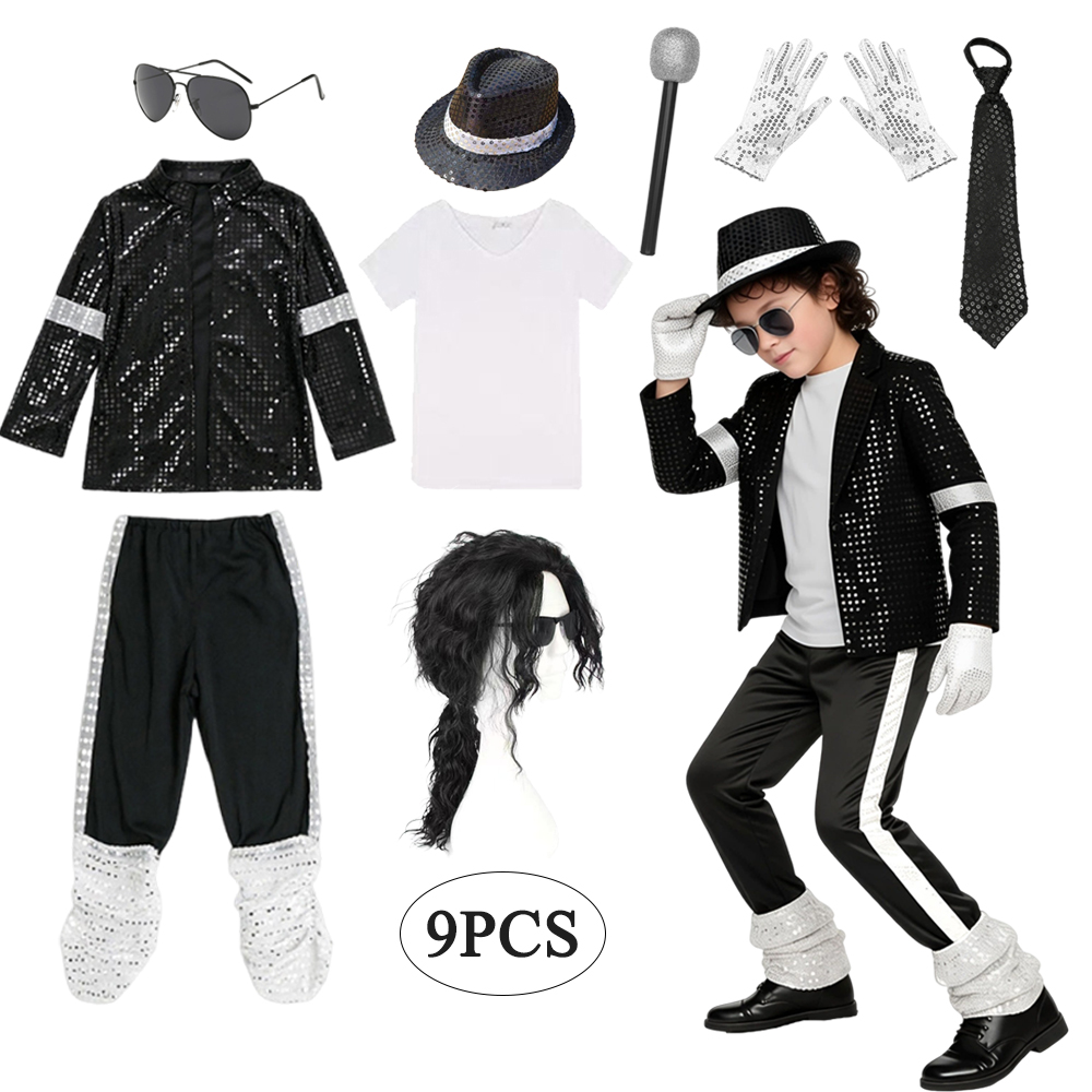 Baby Q Clothing - Costume de cosplay pour garçons Michael