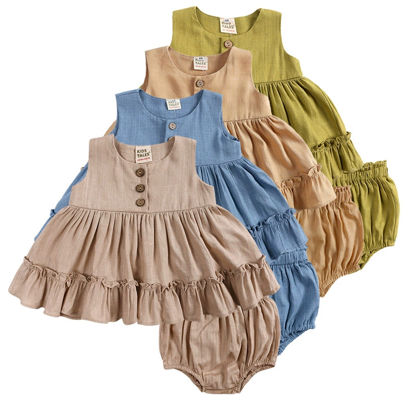 Baby Clothing Layers - Vêtements d'été en coton et lin