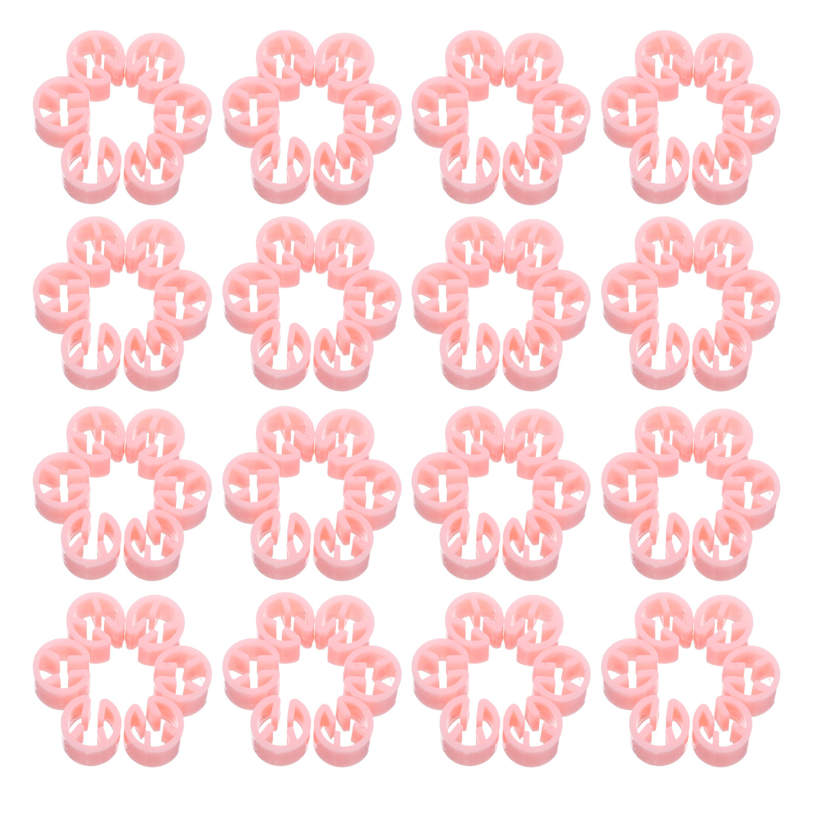 Baby Clothing Hanger Dividers - 200 anneaux de taille en plastique