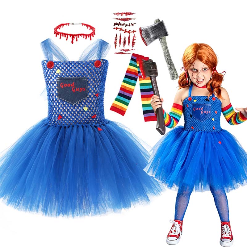 Baby Clothing Europe - Costume de cosplay de poupée effrayante