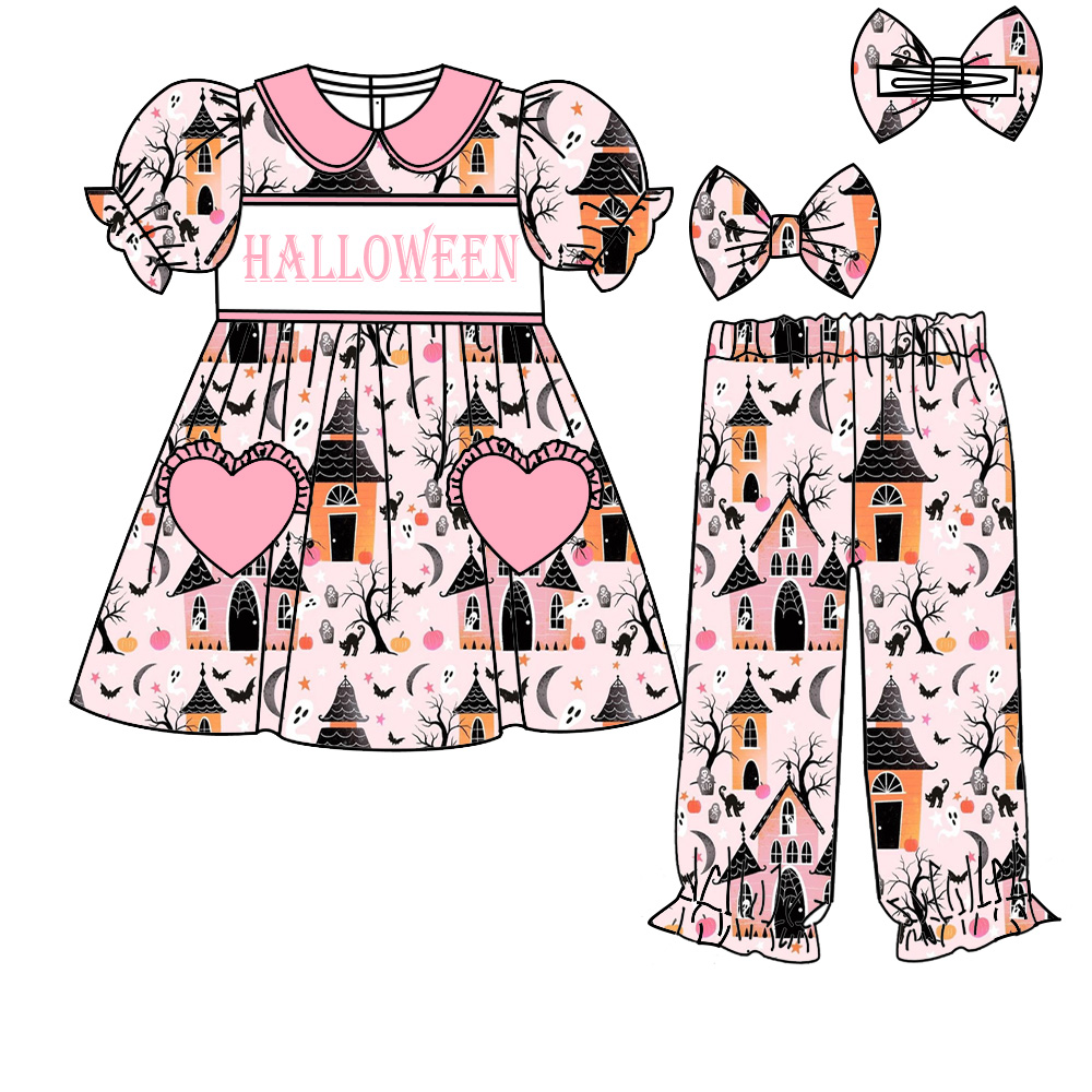 Toddler Legging Set - Ensemble pyjama pour filles, Collection Halloween,