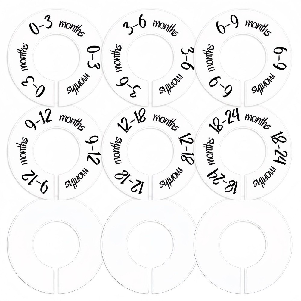 68/9 pièces, cintres de rangem - Baby Clothing Hanger Dividers avis et prix