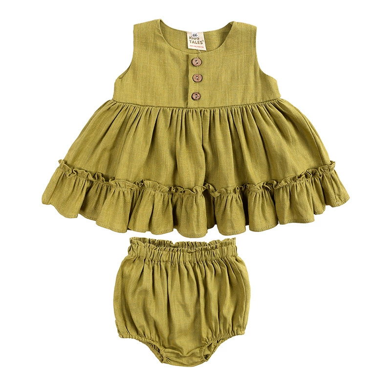 Vêtements d'été en coton et li - Baby Clothing Layers avis et prix