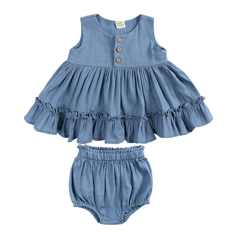 Vêtements d'été en coton et li - Baby Clothing Layers avis et prix