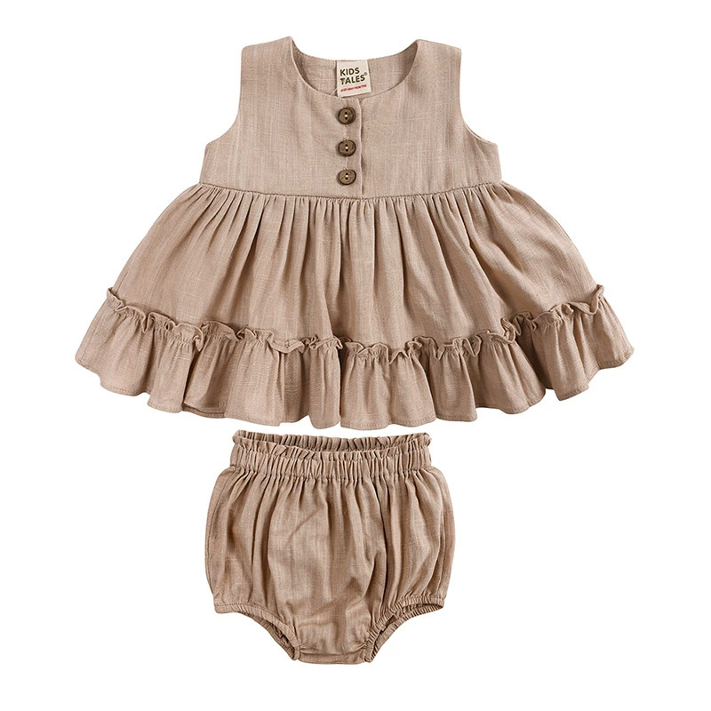 Vêtements d'été en coton et li - Baby Clothing Layers avis et prix