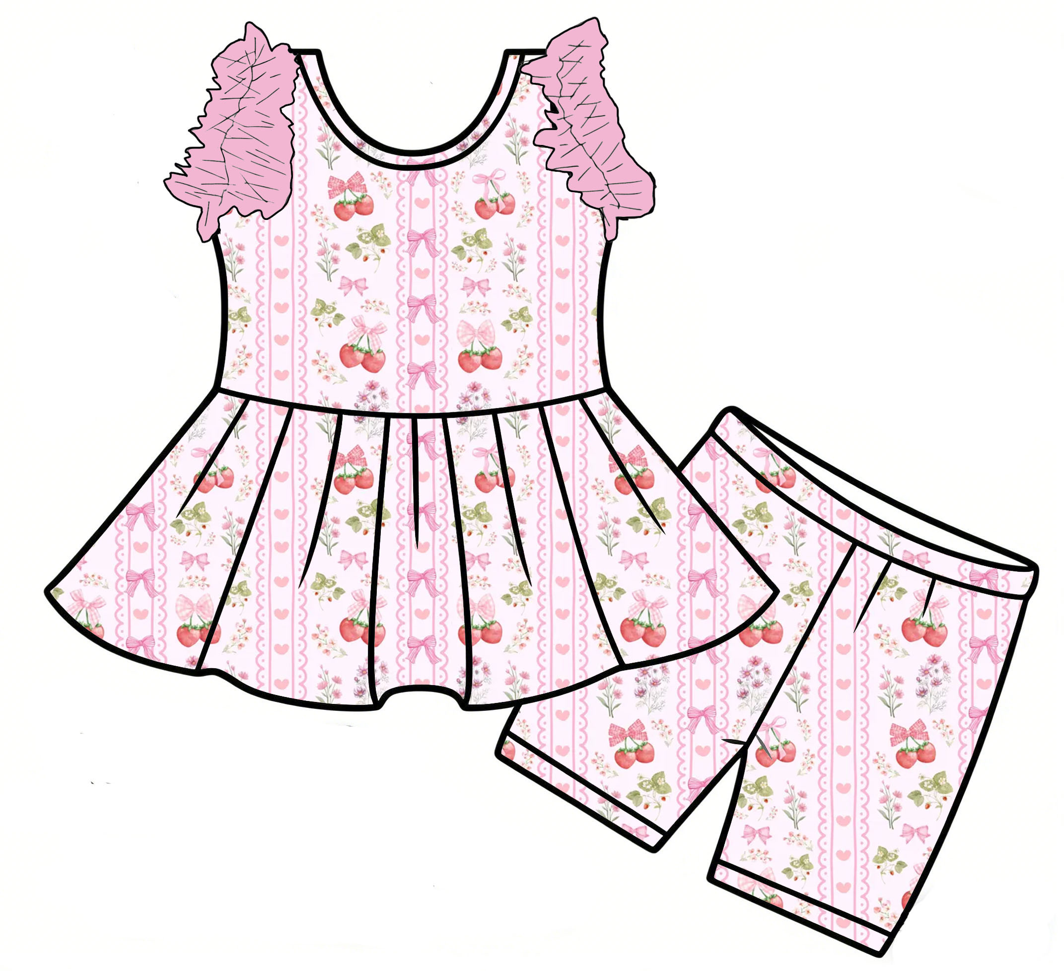 Ensemble mode boutique pour fi - Toddler Legging Set avis et prix