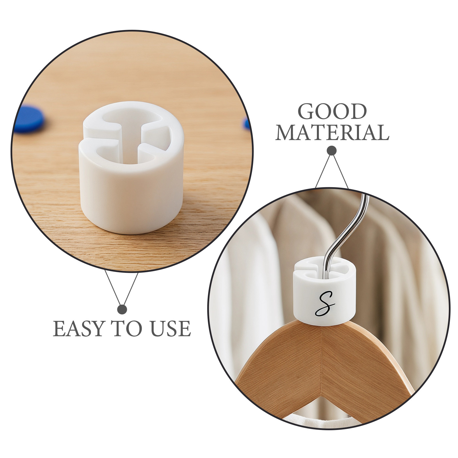 100 pièces, anneaux de taille  - Baby Clothing Hanger Dividers avis et prix