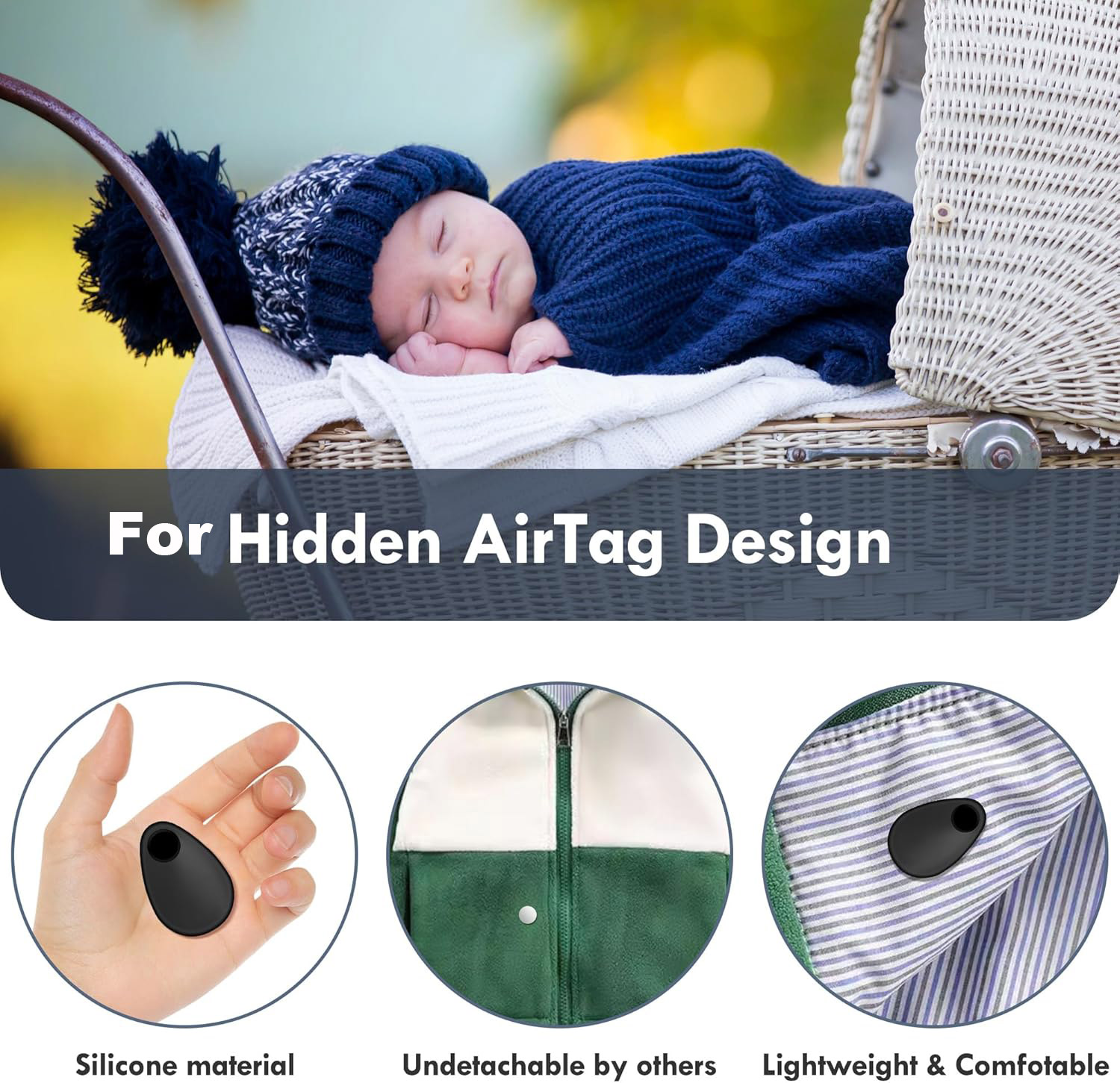 Étui porte-broche en Silicone  - Baby Q Clothing avis et prix