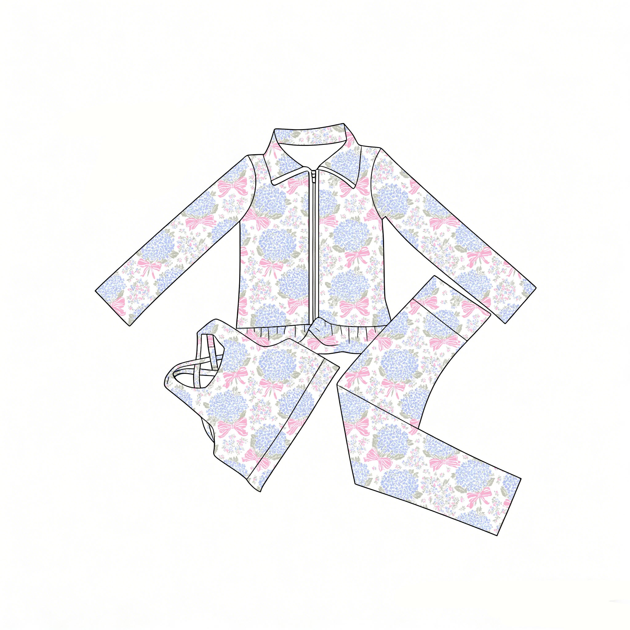 Costume pour filles 3 pièces,  - Toddler Legging Set avis et prix